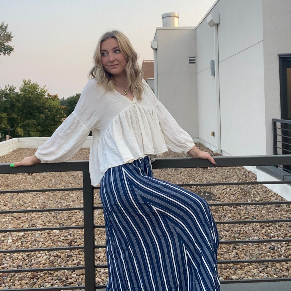 Flowy maxi skirt